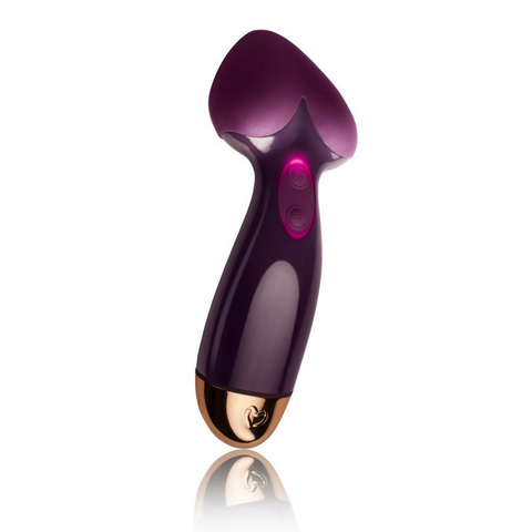 Rocks Off Purple Heart 10 Speed Vibrator